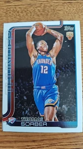 Thomas Sorber 215 2025 Topps NBA Basketball  - Picture 1 of 1
