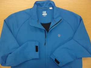 Cutter & Buck Sakonnet Golf Club Top 100 WeatherTec Blakeley Golf Jacket L ~NEW~ - Picture 1 of 4