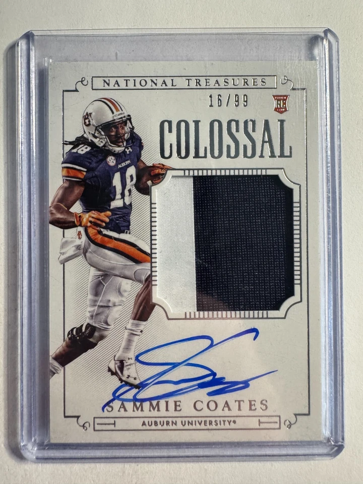 K292,051 - 2015 Panini National Treasures Colossal Relic Auto #332 Sammie Coates - Image 1 of 1