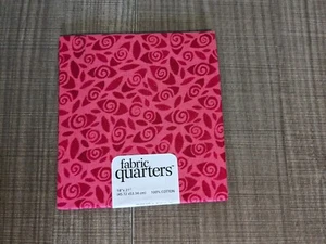 Stoff Quarters 100 % Baumwolle Rosa Formen Stoff 18"x 21" - Bild 1 von 2