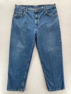Jeans vintage años 90 Levi's 545 para hombre 44x30 calce suelto pierna cónica azul denim 1998 Foto 1 de 4