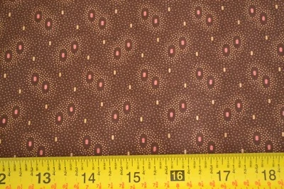 By 1/2 Yd, Gold Orange Brown Quilt Cotton, Andover/Luminarias/Morton/5194, M8632 - Изображение 1 из 4