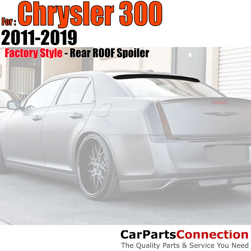 Primer ABS teto spoiler traseiro lábio para 11-19 Chrysler 300 estilo de fábrica - Imagem 1 de 1