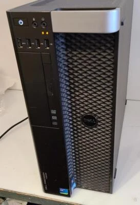 Dell Precision T3600 Intel Processor Four Core XEON E5-1620 3.6GHz 8GB RAM 2013 - Image 1 of 4