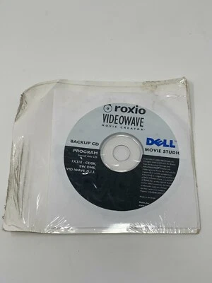 Roxio Videowave Movie Creator BackupCD Dell - Image 1 of 2
