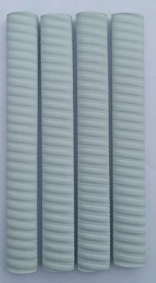 4x Punhos de Taco de Críquete SPIRAL - BRANCO - Estoque de Oz - Imagem 1 de 1