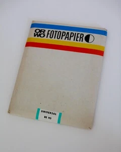 Orwo BS113 Fotopapier 18x24 25 Blatt Karton Matt Vintage DDR - Bild 1 von 5