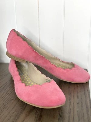 Boden розовый гребешок плоскостях туфли женский размер ЕС 36 или США 5,5-6 никогда не носили - Изображение 1 из 4