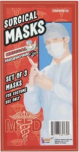 Pretend Doctor Mask Set-3 Pcs - Costume Accessory - Picture 1 of 2