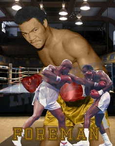 Lithograph print of George Foreman 2022 11 x 14 - Picture 1 of 1