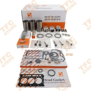 3TNC78 3TNC78L Engine Overhaul Rebuild Kit Compatible for Yanmar W Valve Tractor - Picture 1 of 6