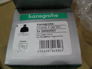 Hansgrohe 28492001 Chroma Soffione doccia monofunzione cromato - Foto 1 di 2