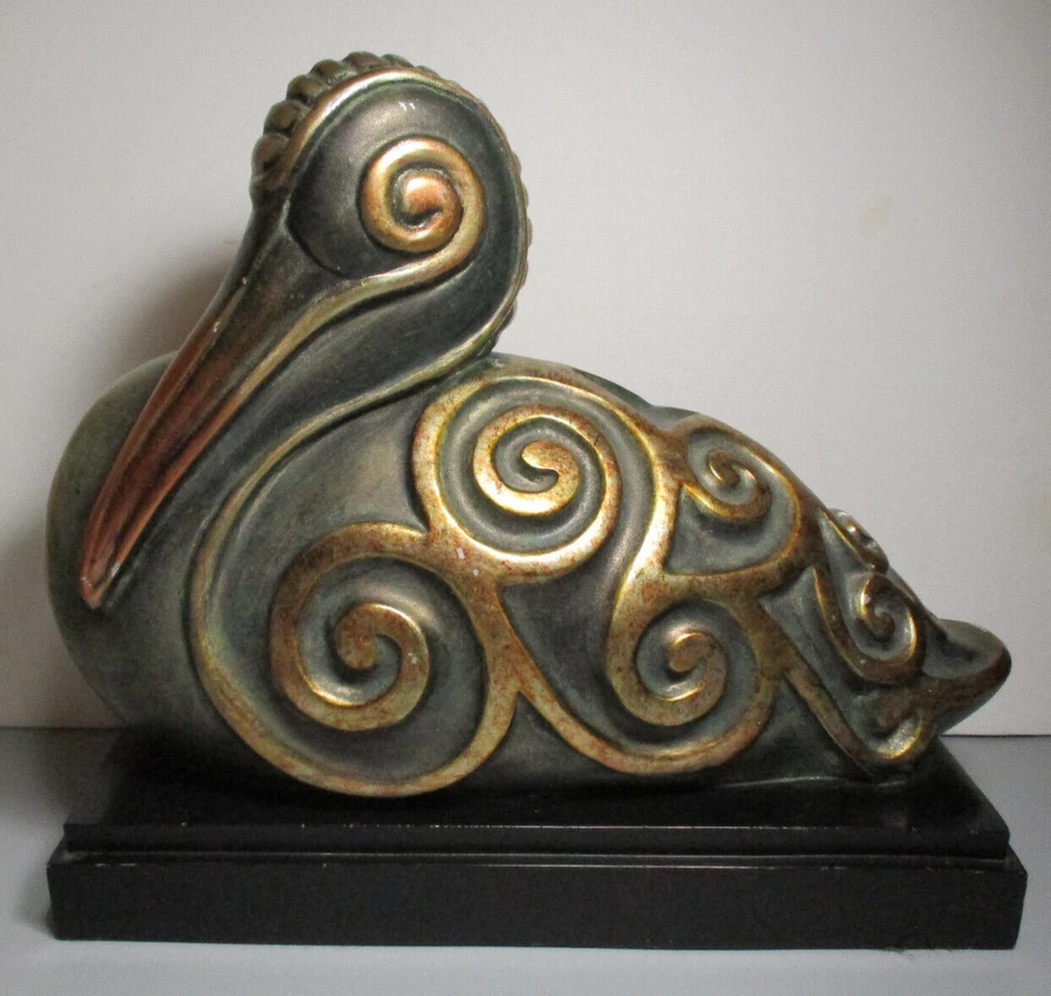 Estatua de cigüeña en reposo modelo descatalogado 19052 colección Billy Moon Foto 1 de 4