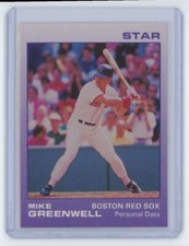 1988 Star Mike Greenwell Baseball Card #9