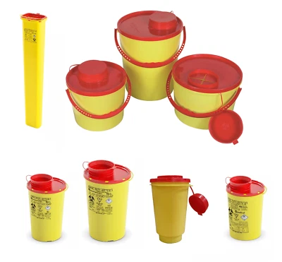 Med Comfort Kanülen Entsorgungsbox Spritzenkanülen Entsorgungs Boxen div. Größen