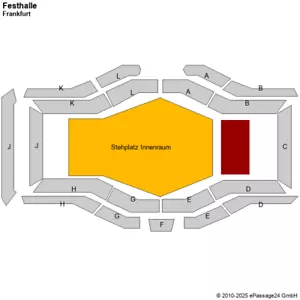 SDP FRANKFURT - 1/6 STEHPLATZ INNENRAUM TICKETS KARTEN / SCHNELLE LIEFERUNG - Bild 1 von 1
