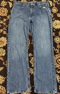 Harley Davidson Jeans Men 35x34 Medium Wash Relaxed Fit Motorcycle Denim - Picture 1 of 8