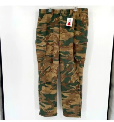 Men's Field N Forest Wool Camo Hunting Pants XL - Image 1 of 4