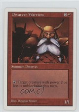 1997 Magic: The Gathering - Core Set: 5th Edition Dwarven Warriors 0b5