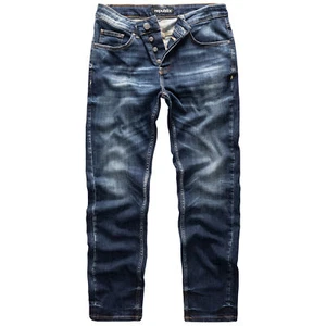 Męskie dżinsy Regular Straight Fit Spodnie dżinsowe Destroyed R07984 - Zdjęcie 1 z 5