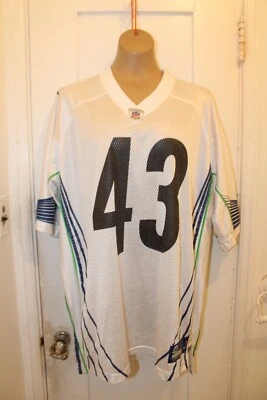 REEBOK NFL Pittsburgh Steelers Troy Polamalu #43 Super Bowl XLIII Jersey Men XL - Image 1 of 4