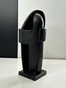 Vintage Bronze Abstract Figural Sculpture Mid Century Modern MCM Art - Picture 1 of 18