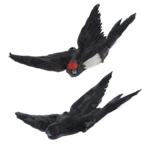 Adorable Decorative Artificial Flying Bird Figurine Kids Science Nature Toy - Picture 1 of 7
