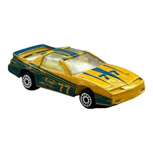 Zee DynaWheels No.D97 1980s 1985-90 Pontiac Firebird Amarillo #77 Escala 1/64 O3 - Imagen 1 de 5