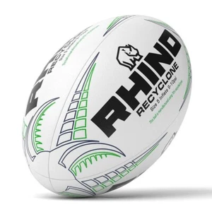 Palla da allenamento rugby Rhino Recyclone - pallone Union riciclato ecologico / taglia 5 - Foto 1 di 1