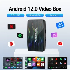Ottomotion Multimedia Player AIBox Wireless Carplay&Android Auto Adapter IPTV+YT - Picture 1 of 9