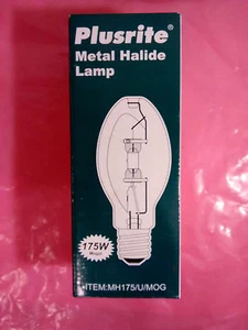 Plusrite 175W MH175/U/MOG M57 Metal Halide LIght Bulb 1014 - Fast Shipping - Picture 1 of 4
