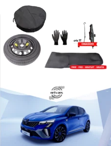 Ruotino Di Scorta 16" RENAULT CLIO Con Cric 1TSacca astuccio OMAGGIO! 125/70R16 - Bild 1 von 7