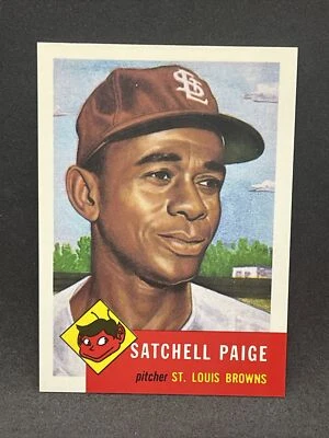 Satchel Paige 1991 Topps Archives Ultimate 1953 Series #220 - St. Louis Browns - Image 1 of 2