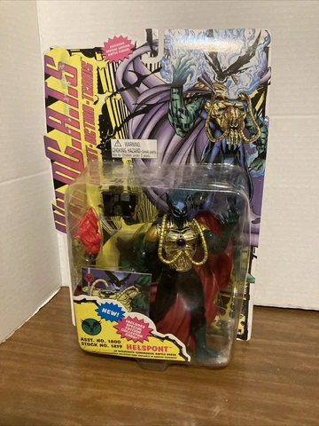 Playmates WildCATS Action Figure Helspont Daemonite Ceremonial Battle Dress 1994 Cover