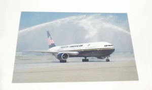 DFW INTERNATIONAL AIRPORT WATER SALUTE POST CARD NORTH AMERICAN - Picture 1 of 2