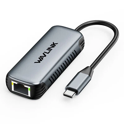 USB C to 5Gbps Ethernet Adapter Driver-free Gigabit LAN RJ45 Network Adapter - Image 1 of 4