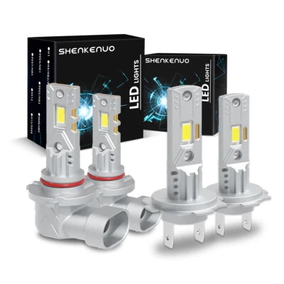 Faros LED de haz alto/bajo 6000 k para Subaru Outback Legacy 2005-2013 2014 Foto 1 de 4