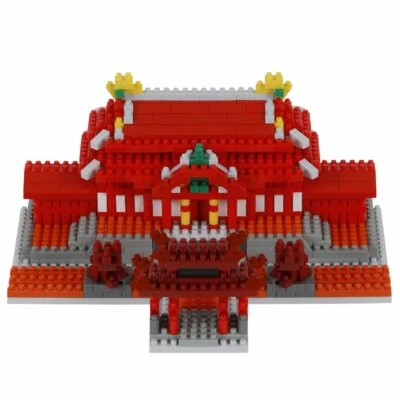 NEW NANOBLOCK Shuri Castle Japan Building Blocks Nanoblocks Nano NBM-030 - Image 1 of 4