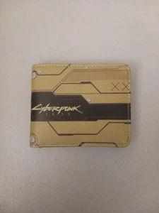 Cyberpunk 2077 Wallet Bi-Fold PU Wallet Black/Yellow - Picture 1 of 5