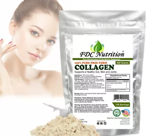 1.1 lb (500g) Collagen Peptides Hydrolyzed Anti-Aging Protein Powder - Picture 1 of 8