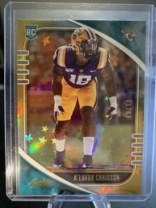 2020 Panini Absolute - K’lavon Chaisson Gold /10 - Picture 1 of 2