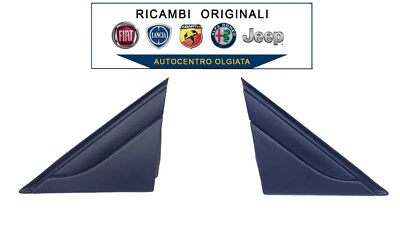 COPPIA MOSTRINE SPECCHIETTO SX-DX TRIANGOLO  ORIGINALE LANCIA YPSILON - Image 1 of 4