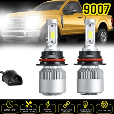 9004/9007 LED Headlight Kit for Dodge RAM 1500 2500 3500 1994-2001 High/Lo Beam - Image 1 of 4