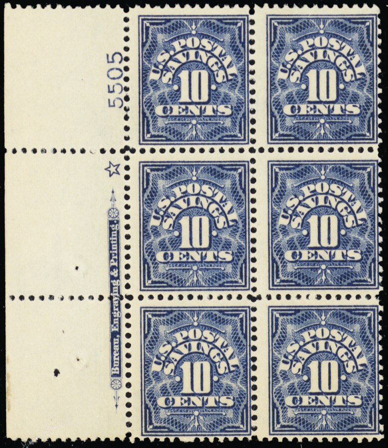 Ps4 Mint Nh Rare Plate Block Of Six Fresh Cat 400 00 Stuart Katz Ebay