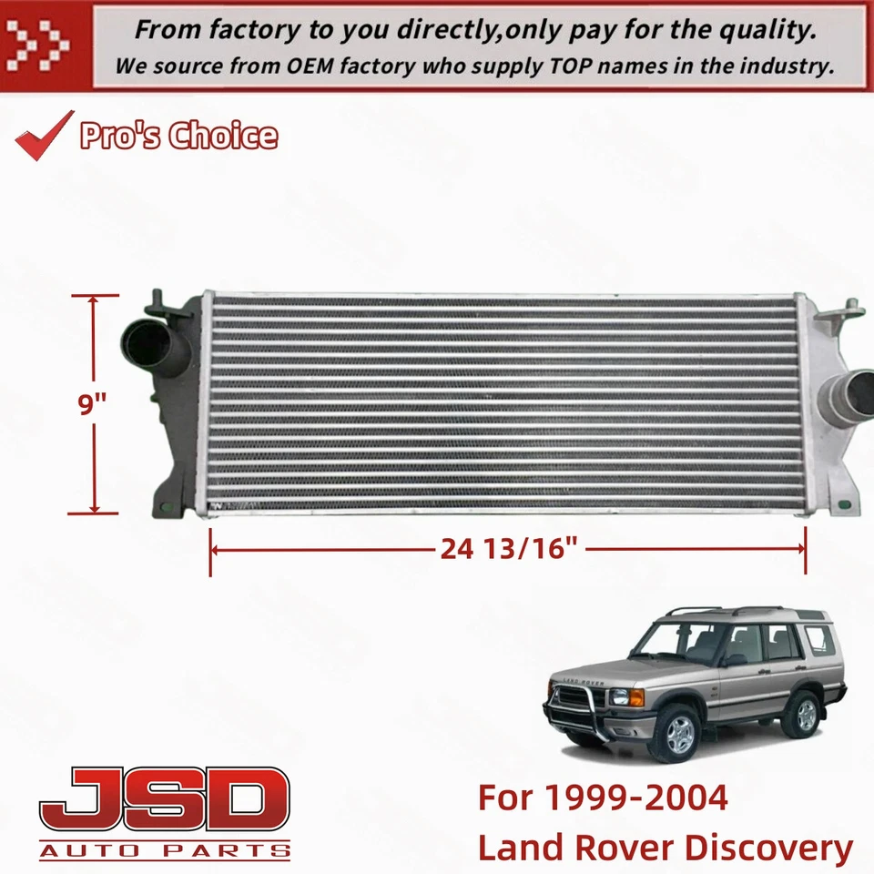 Intercooler turbo aire carga enfriador PCM100220 para Land Rover Discovery 1999-2004 Foto 1 de 4
