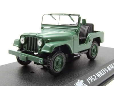 Willys M38 A1 Jeep 1952 Verde Oliva Charlies Angels Modellino 1:43 Greenlight - Immagine 1 di 4