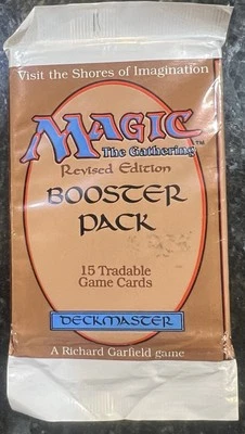 Magic the Gathering (1994) Unopened Booster Pack - Image 1 of 2