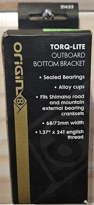 Origin8 Torq-Lite Outboard Botton Bracket Sealed Bearings Alloy Cups 21433 - Image 1 of 2