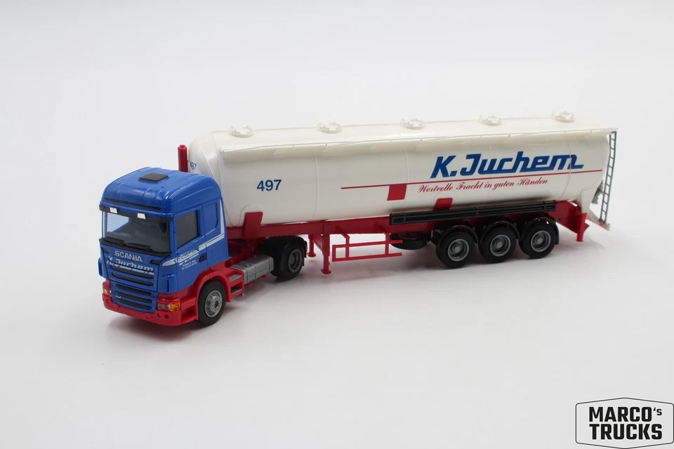 AWM Scania R09 silo semirremolque "K. Juchem Kerpen" 1:87 / AW3138 Foto 1 de 1
