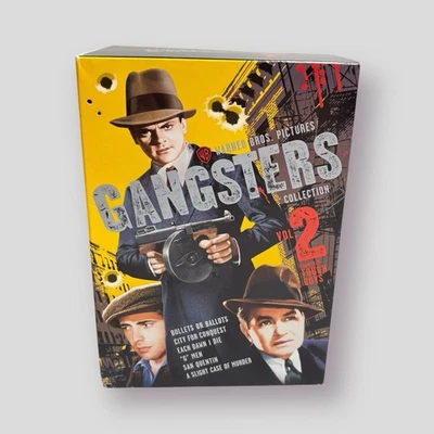 Warner Bros. Gangsters Collection Vol. 2 Box Set Formerly Tough Guys 6 Discs - Image 1 of 4